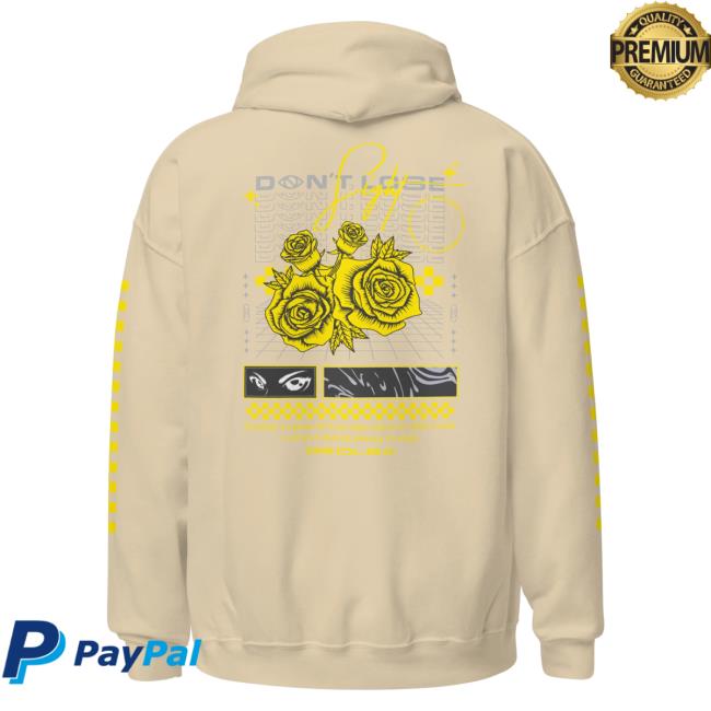Official Itsjusta6 Merch Store Shop Itsjusta6 DLS Sparkle Hooded Sweatshirt Sand