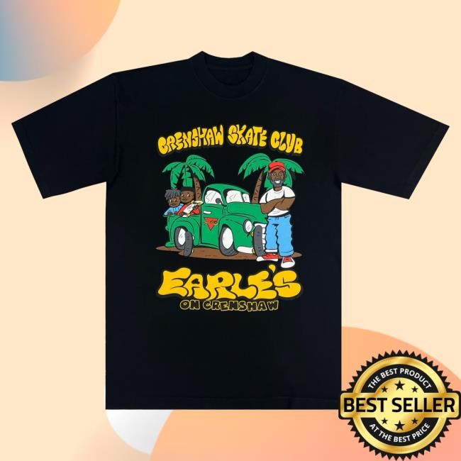 Official Crenshaw Skate Club Csc X Earle's Sunday Shirts