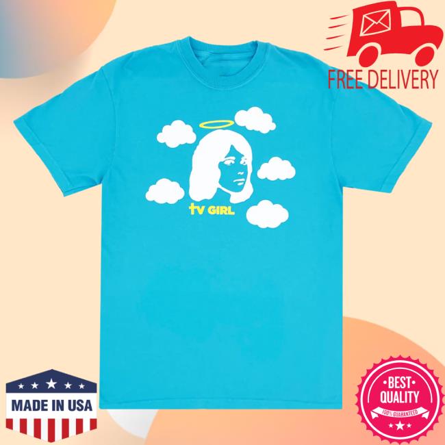 Official Hello Merch Tv Girl Angel Girl T-Shirt TvGirl Hellomerch