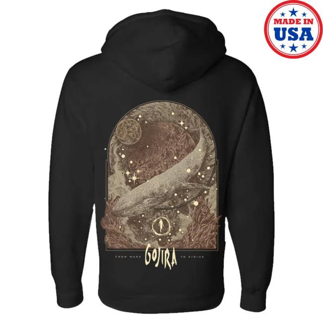Official Gojira Merch FMTS Golden Shirts