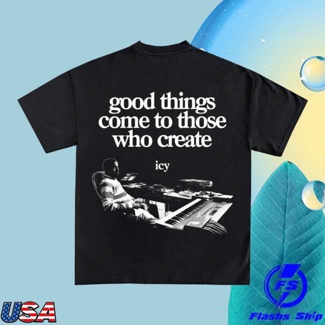 "Create" Icy Exclusive Graphic Tshirt