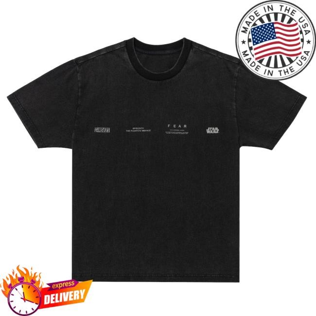 RSVLTS Star Wars Fear Shirt Galactic Graphic Street Drop