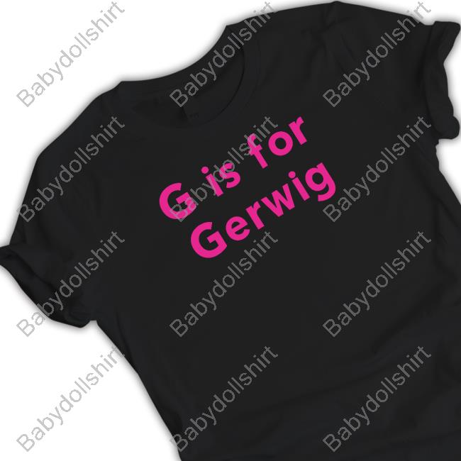 Super Yaki & 'Lil Cinephile G Is For Gerwig Tee Shirt