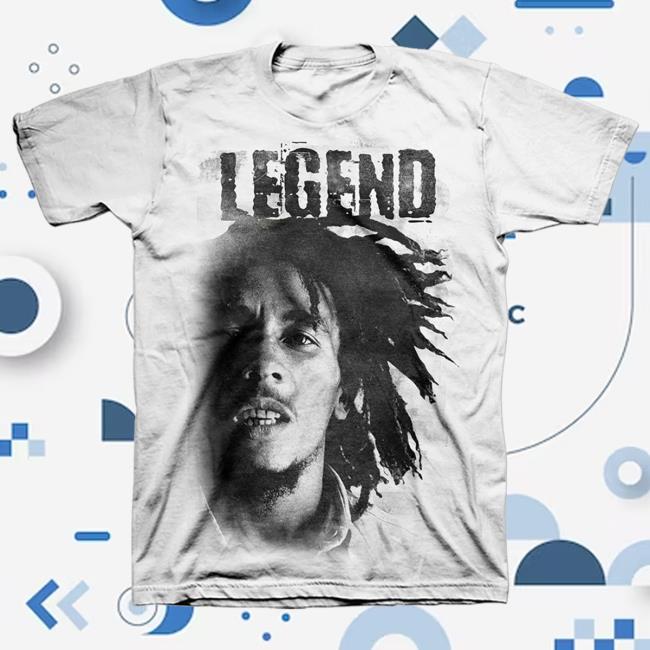 Official Bob Marley Store Shop Bob Marley Legend Face On Attractive Shirt Bobmarley
