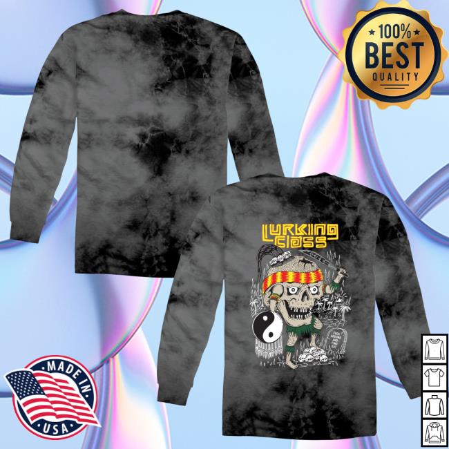 Lurking Class Clothing Fuck Around And Find Out Tie Dye Long Sleeve Tees Black/Tie-Dye LurkingClass
