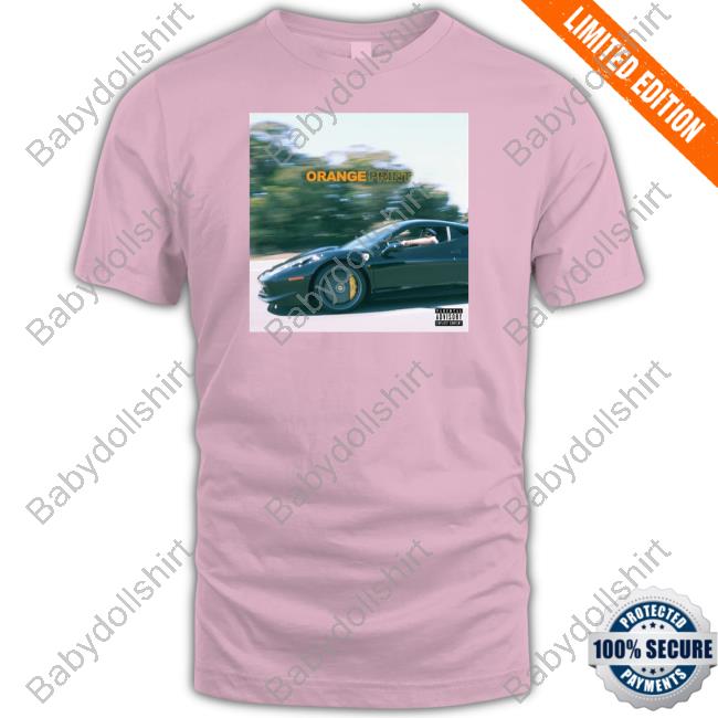 Orange Print Album Shirts