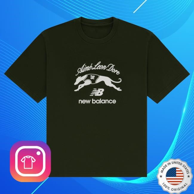 Official Aime Leon Dore Clothing Shop ALD / New Balance 997 Logo Shirt 2025 Aime Leon Dore Apparel Store