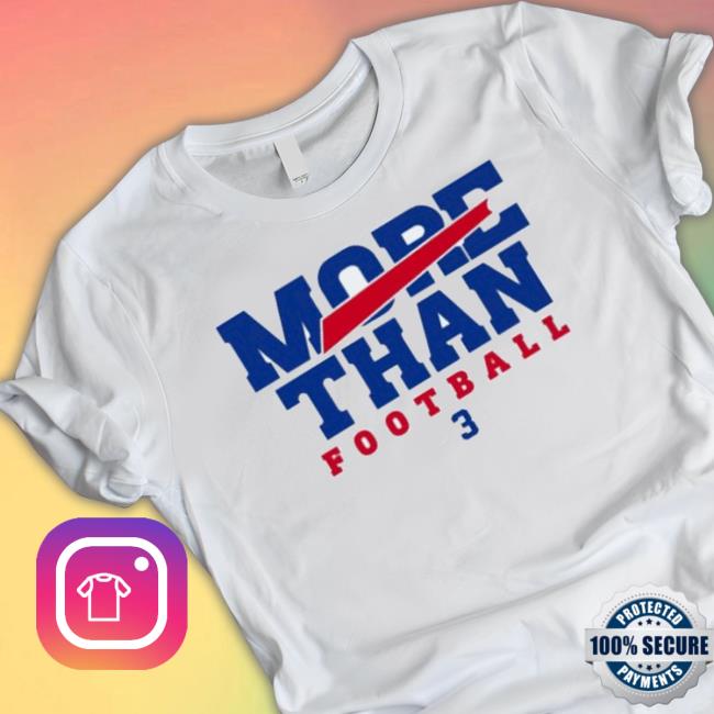 Official More Than Football 3 Long Sleeve Shirt