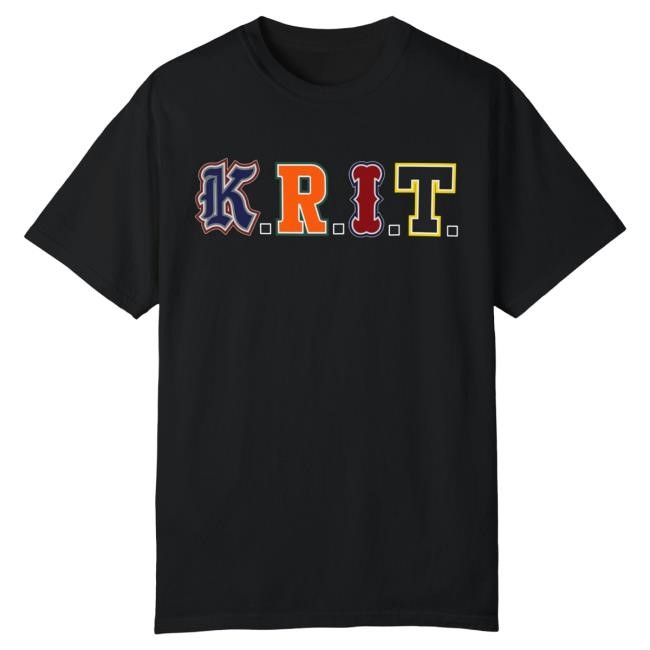 Official Merchbar Big Krit Shop Big K.R.I.T. Varsity Tee Merch Bar