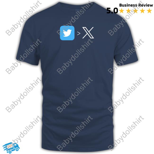 Official 2023 Elon Musk New Twitter Logo X To Replace Blue Bird Shirt