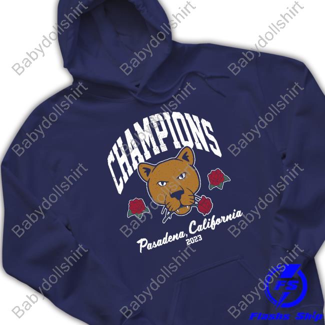 Champions Pasadena California 2023 Ps Bowl Champs Shirt Barstool Sports