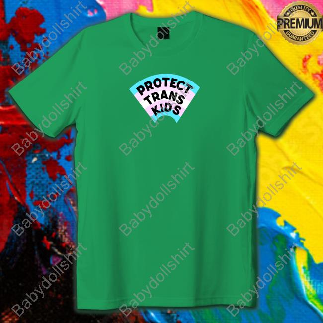 MegEmikoArt Protect Trans Kids T-Shirt
