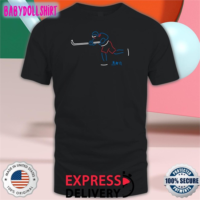 BreakingT Store Mika Zibanejad Neon Mika Shirt Mika Zibanejad