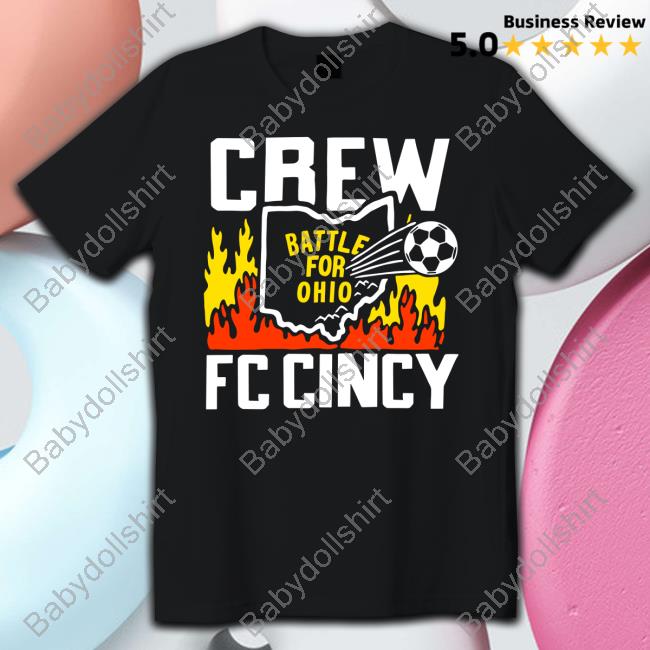 Battle For Ohio Crew and FC Cincy Tee