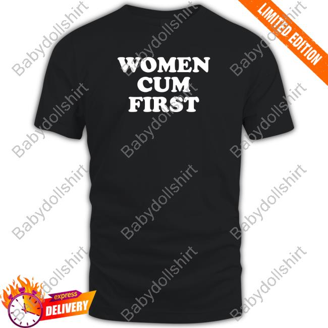 Danny Duncan Merch Women Cum First Black T Shirts Dannyduncan69