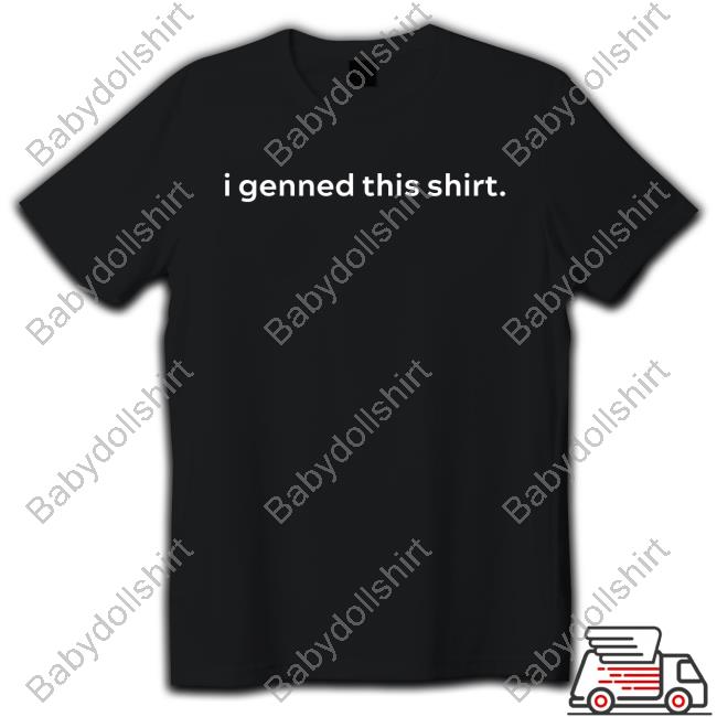 Official Pokesports Merch I Genned This Shirt Tee Shirt
