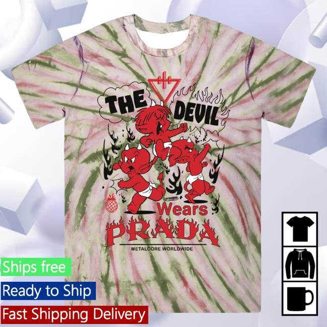 The Devil Wears Prada Merch Hot Stuff Devil Top Shirt