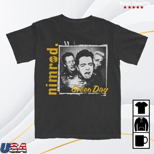 Nimrod XXV Black New Tee Green Day