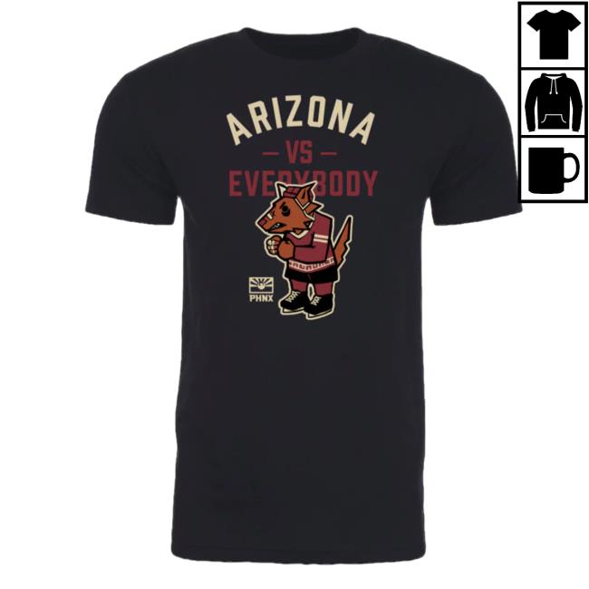 Arizona Vs. Everybody Black Hoodie