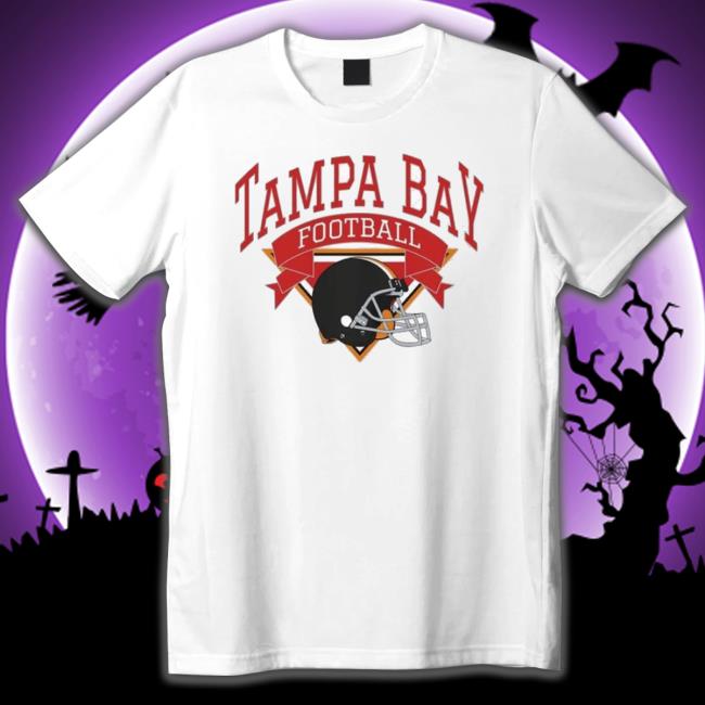 Retro Tampa Bay Football Long Sleeve Shirt