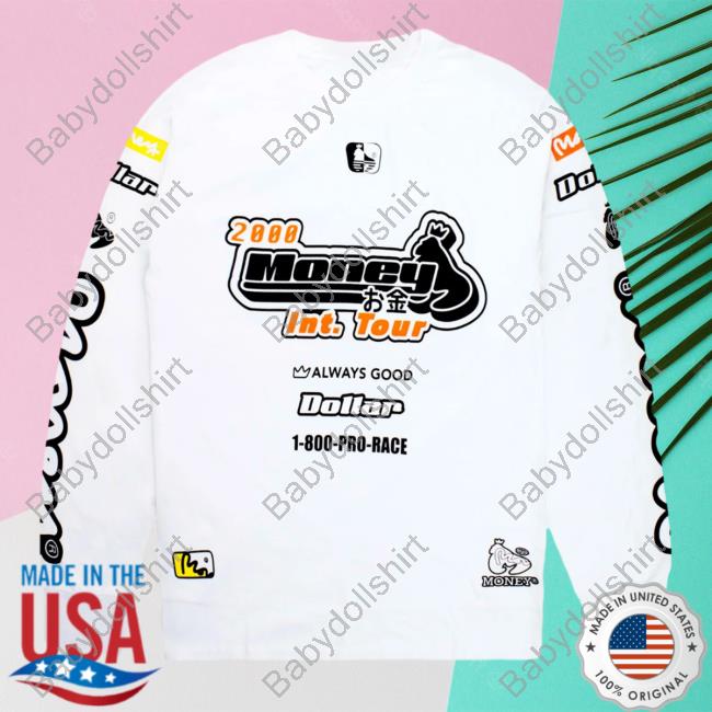 Official Money Clothing Speed Way L/S Hoodies White