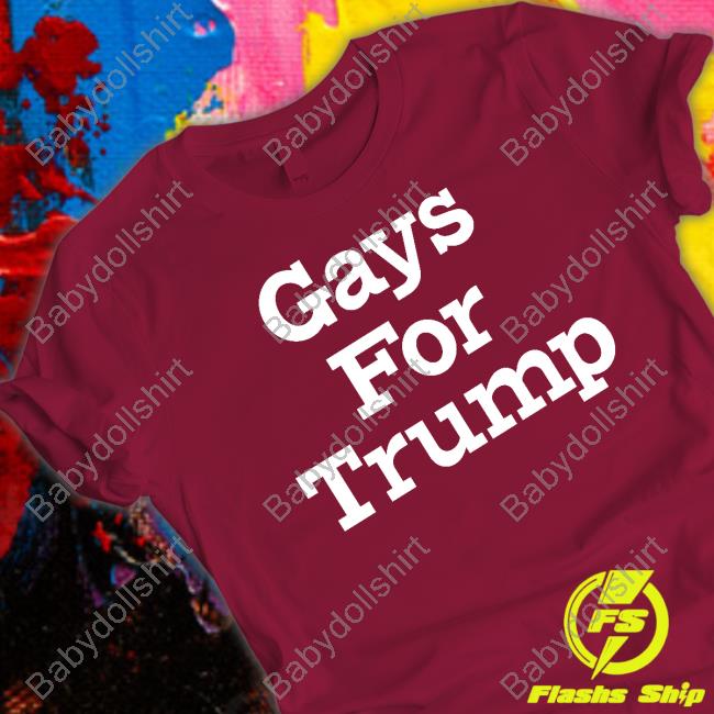 Official Ryan Shead Gay For Trump Tee