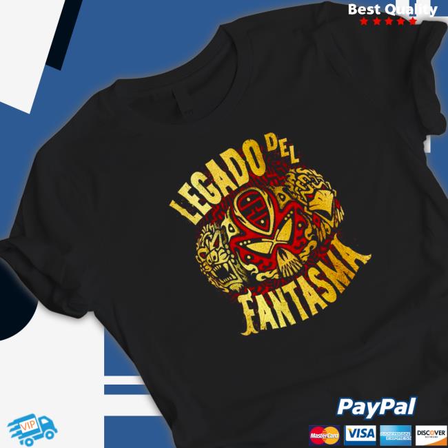 Official black Legado Del Fantasma Logo T-Shirt