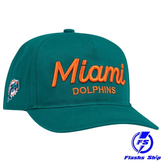 Official Golf Wang Merch Dolphins Snapback Hat Teal by Golf Wang x NFL