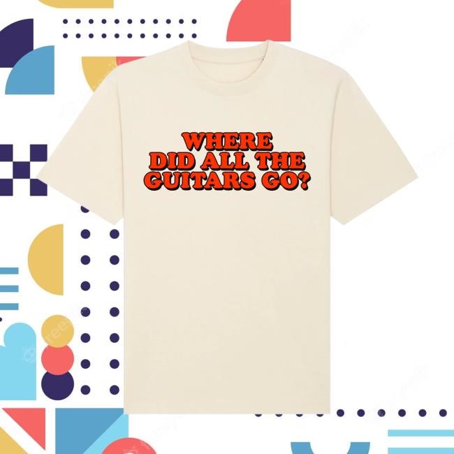 Power To Play | Where Did All The Guitars Go? Shirt | McFly | Official Store Merch
