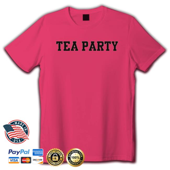Official Daz Black Merch Tea Party Text Logo Shirt