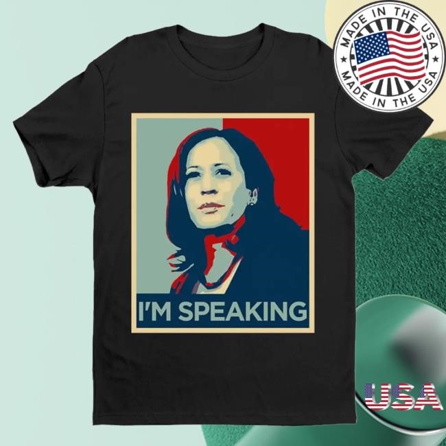 Madam President 2024 Kamala Harris's I'm Speaking S/S Shirt