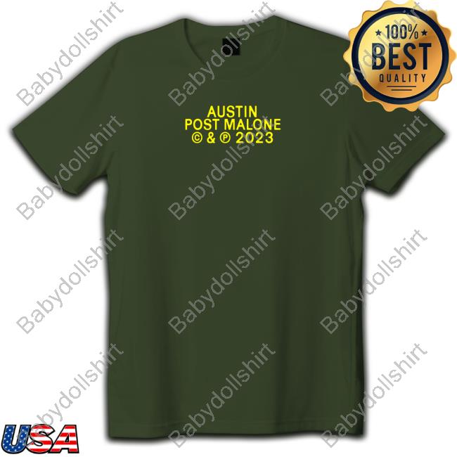 Official Post Malone Merch Hold My Breath Crewneck