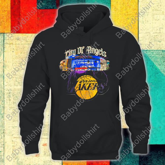 Official City Of Angels Los Angeles Lakers T-Shirt