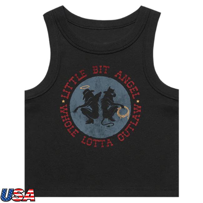 Morgan Wallen Apparel Clothing Store Shop Whole Lotta Outlaw Black Tank Top T Shirt Morganwallen Merch