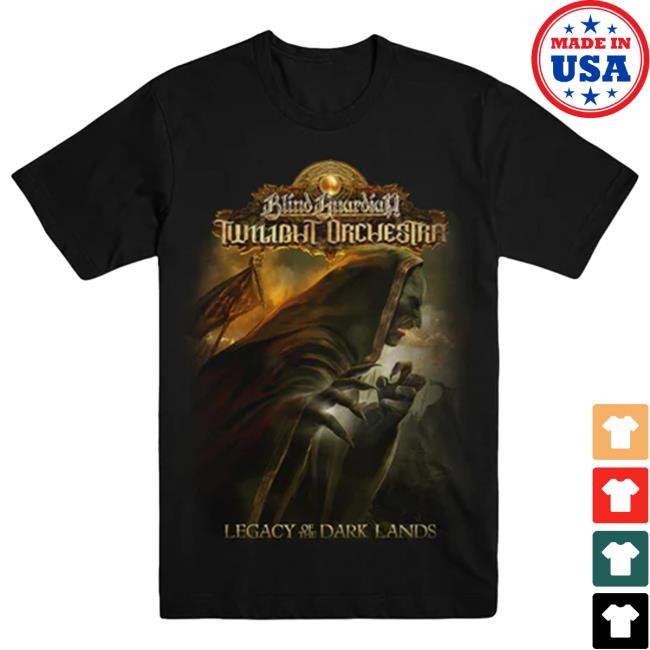 Official Blind Guardian Apparel Twilight Orchestra Attractive Shirt (Black)
