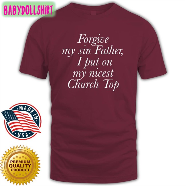 Seungwan Forgive My Sin Father I Put On My Nicest Church Top Offical Black Shirt Jess Gay4wannie