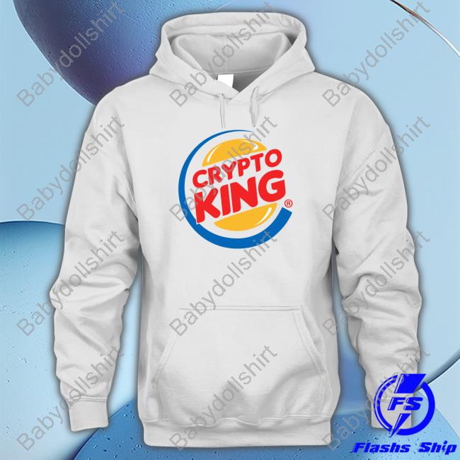 Crypto King White T Shirts