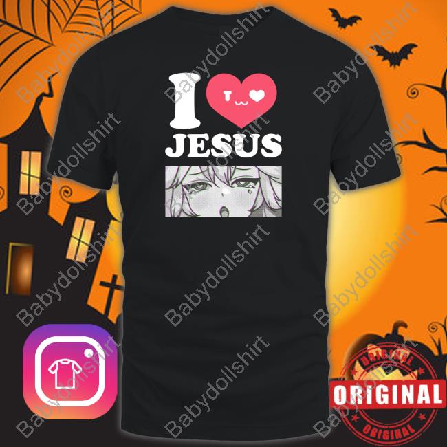 Vshojo Merch I Love Jesus T Shirt