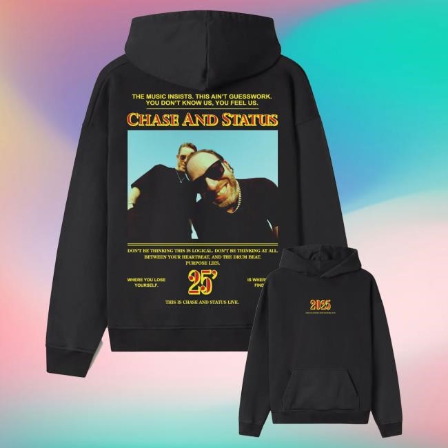 Official Chase And Status Store Shop Chase & Status 2025 Tour Hoody