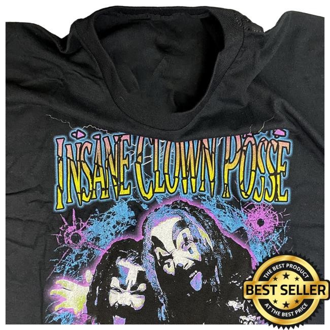 Official Icp Merch Clothing Store Insane Clown Posse "Lightning Tongue" New Shirt