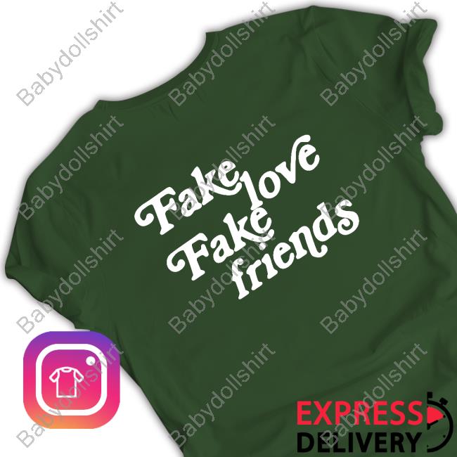 Okeeyoficial Merch Fake Love Fake Friends Tee Shirt