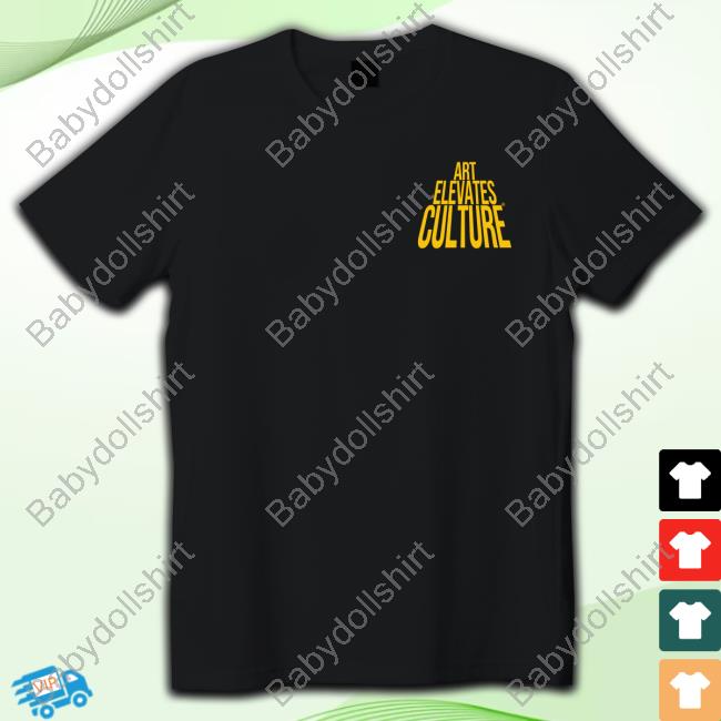 For The Crew Clothing Art Elevates Culture TShirt