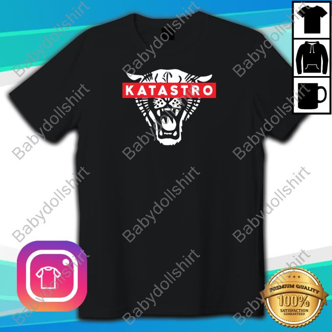 Official Katastro Acid Washed Panther T Shirt