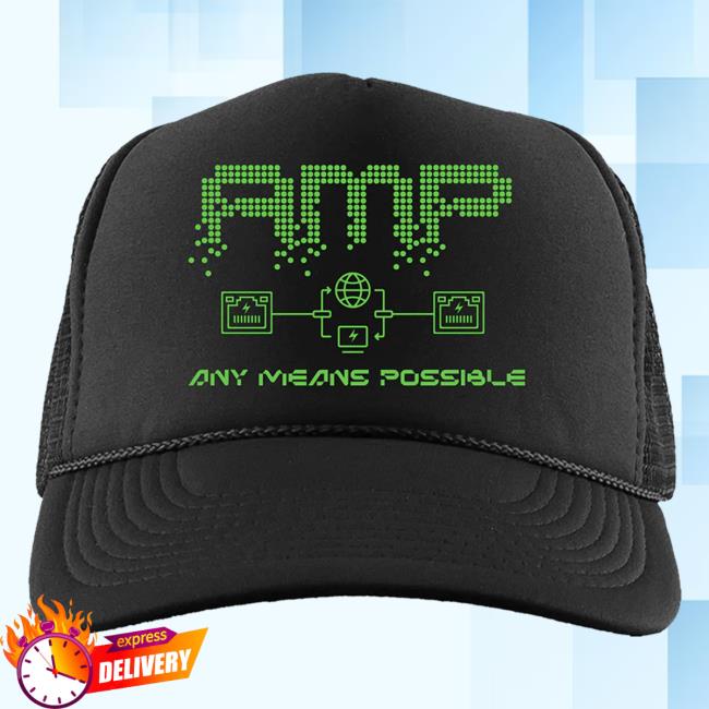 Official Amp Merch Store Matrix Snapback Cap Amp Shop Clothing