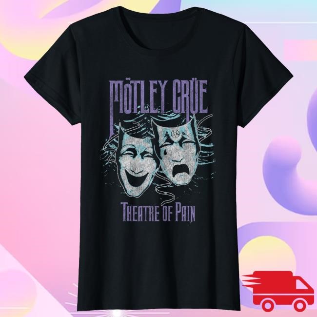 Mötley Crüe – Theatre Char Tee Motley Crue Official Mötley Crüe – Theatre Char Top Shirt Motley Crue Official