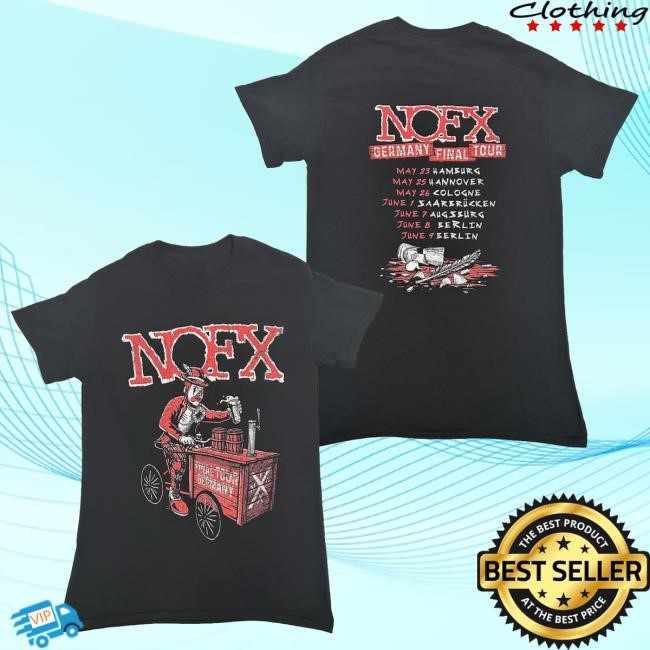 Germany 2024 Short Sleeve Tee NOFX Merch Store