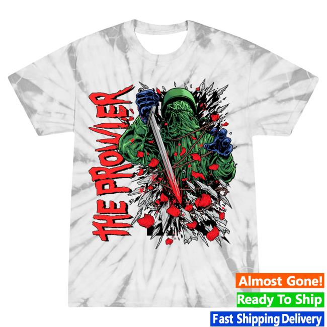 Official Cavity Colors The Prowler: It Will Freeze Your Blood - New Shirt (Silver Blade Tie Dye)