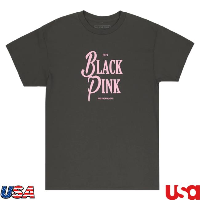 Blackpink Merch Black Pink 2023 Shirt