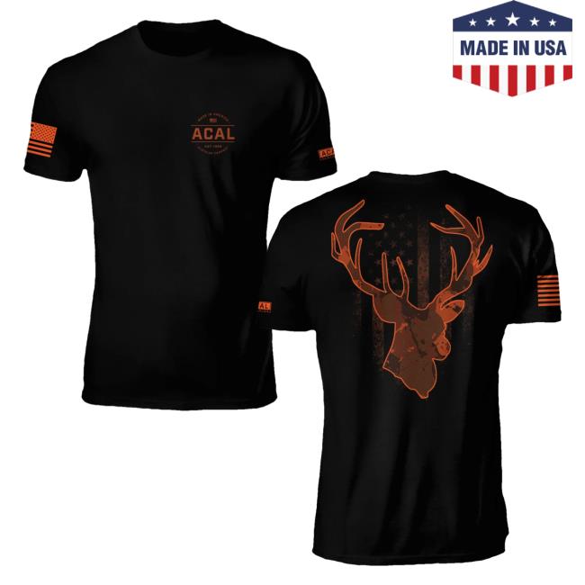 Official Acal Clothing Shop Merch Camo Buck Top Shirt