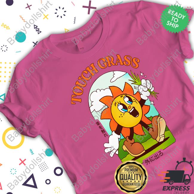 Hellvetika Touch Grass Tee Shirt